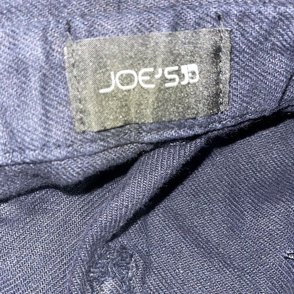 Joe’s pants Womens size 27 linen Cotton blend paper bag midnight high waisted - Picture 11 of 11